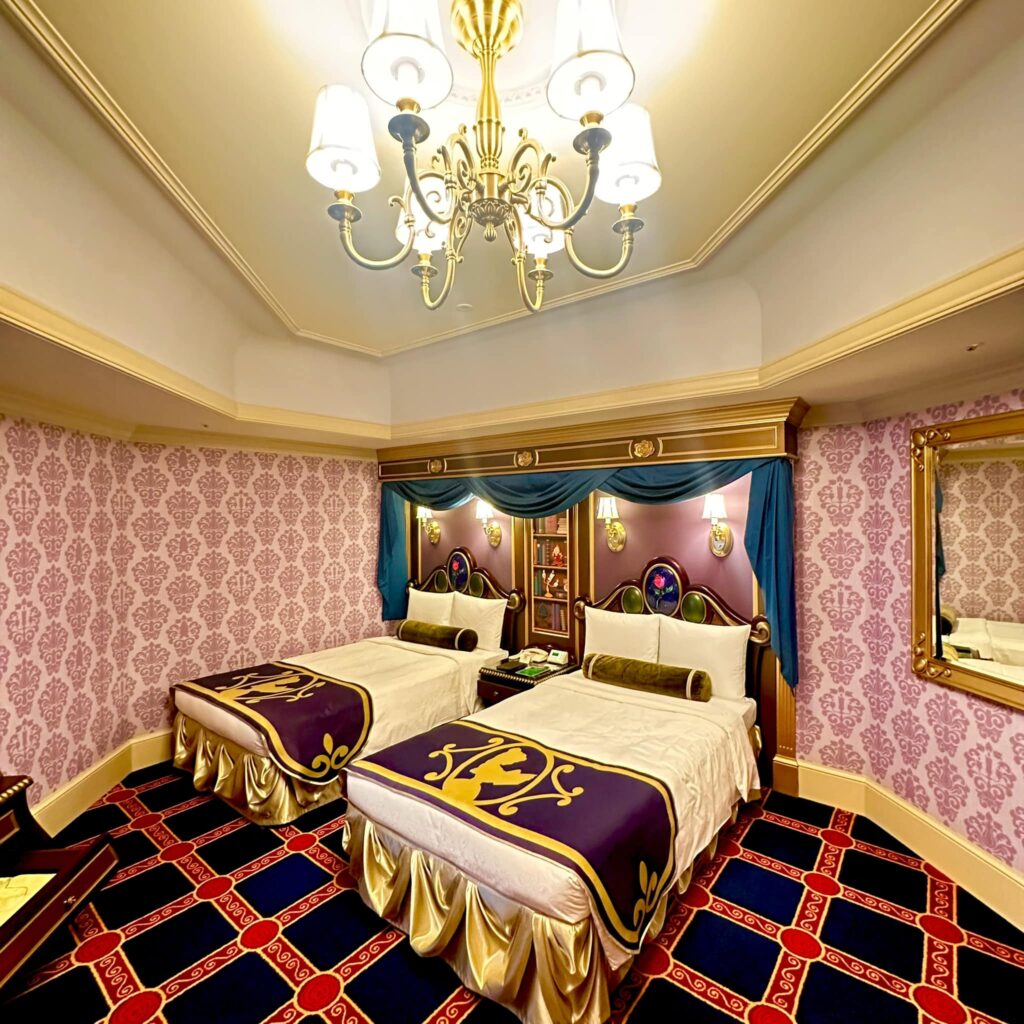 รีวิวห้องพักเบลล์ BEAUTY AND THE BEAST ในโรงแรม TOKYO DISNEYLAND HOTEL