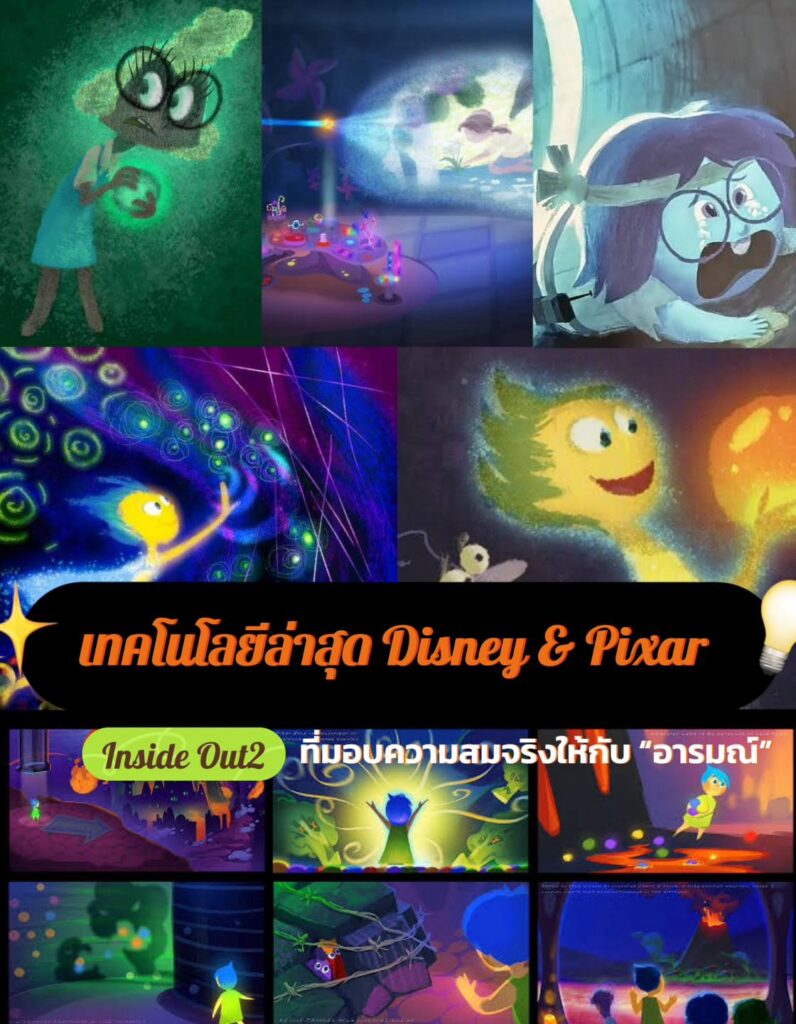  เทคโนโลยีล่าสุด Disney & Pixar ที่มอบความสมจริงให้กับเหล่าตัวละคร