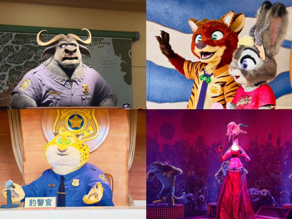 Zootopia Shanghai Disneyland 上海迪士尼樂園