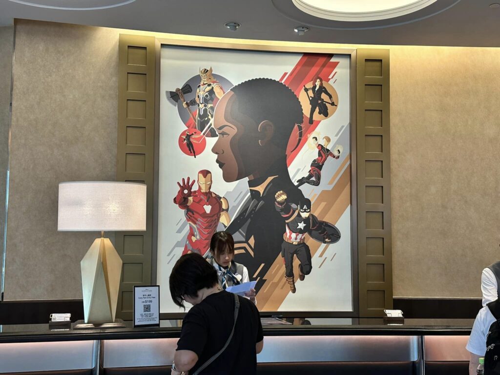 โรงแรม Disney’s Hollywood Hotel ห้องมาเวล (Marvel)​