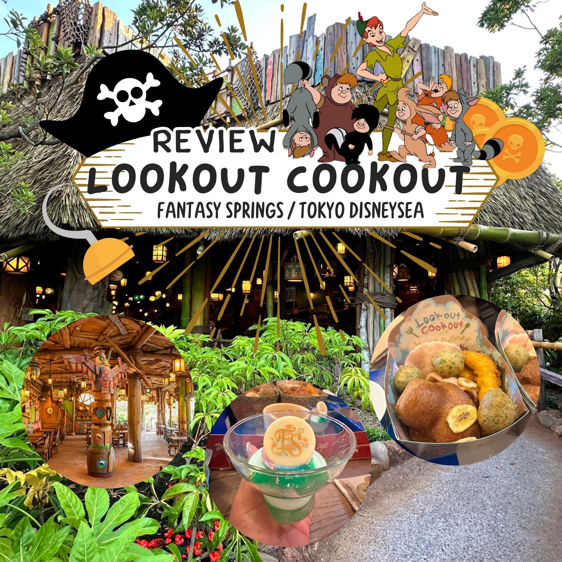 Lookout Cookout Review: Fantasy Spring at Tokyo DisneySea