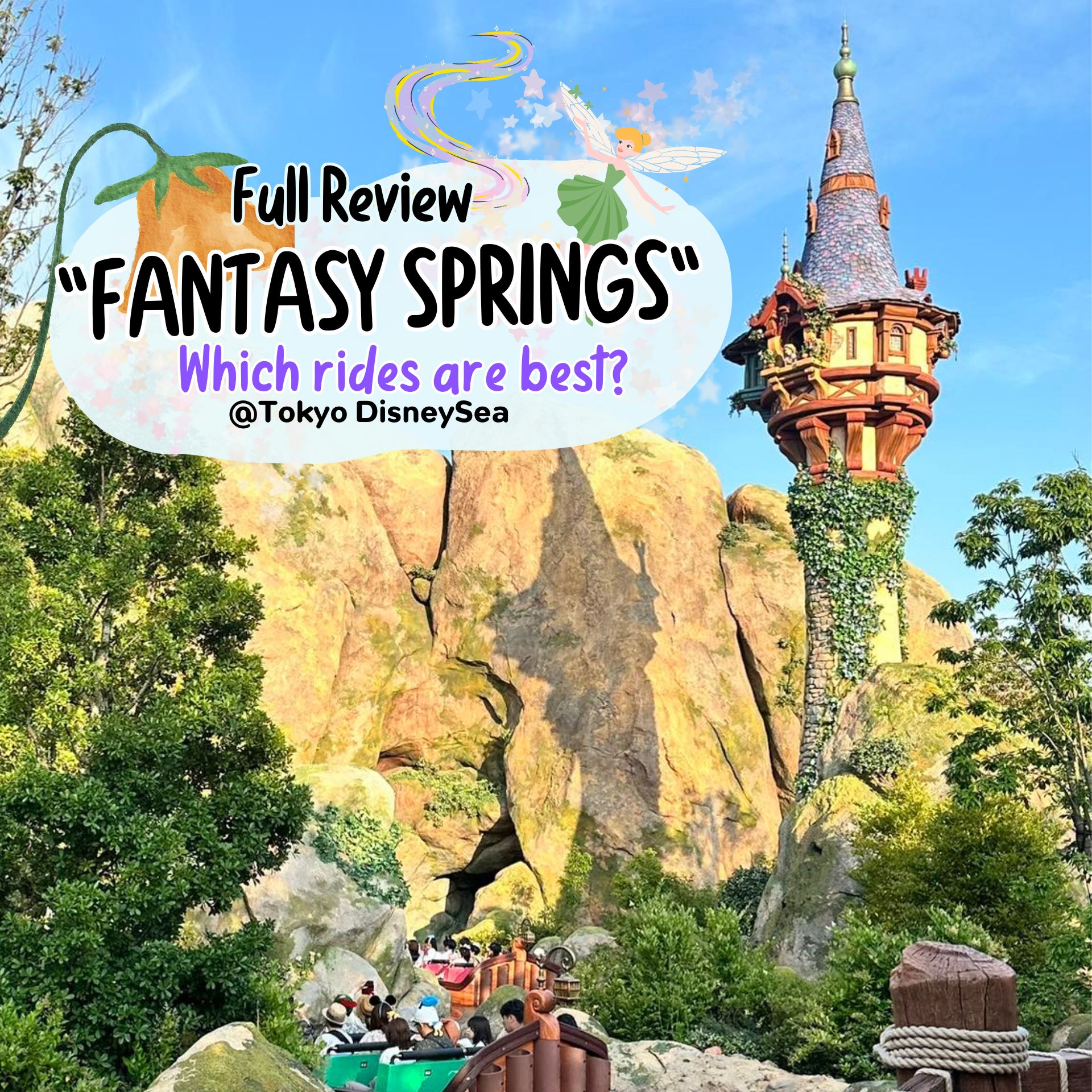 REV : Special about Fantasy Springs l Tokyo DisneySea