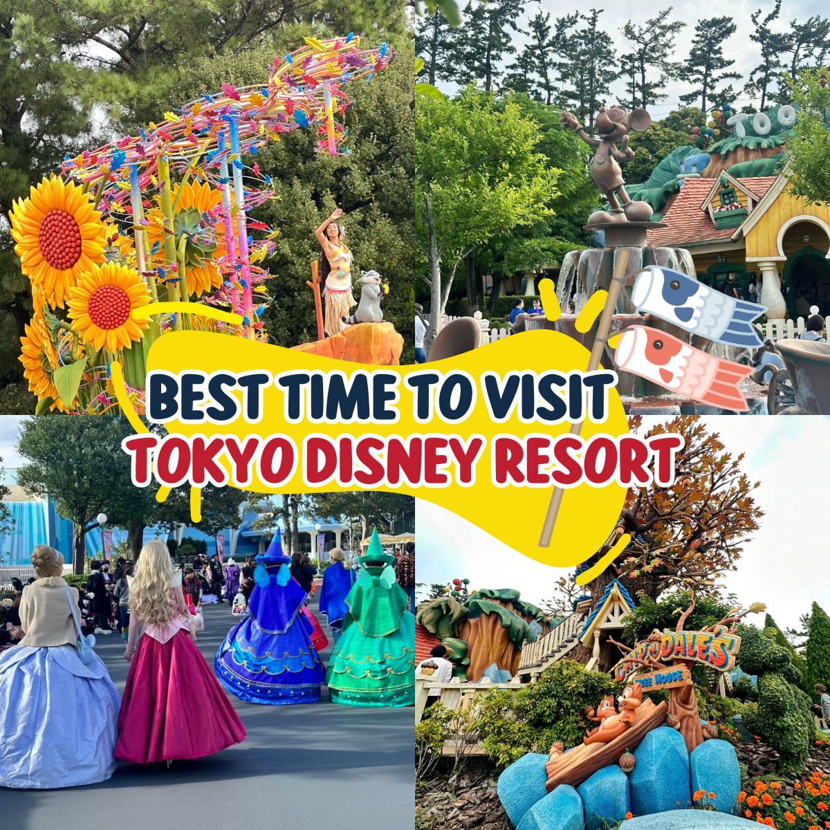 Fan Guide : Best Time to Visit Tokyo Disney Resort Japan
