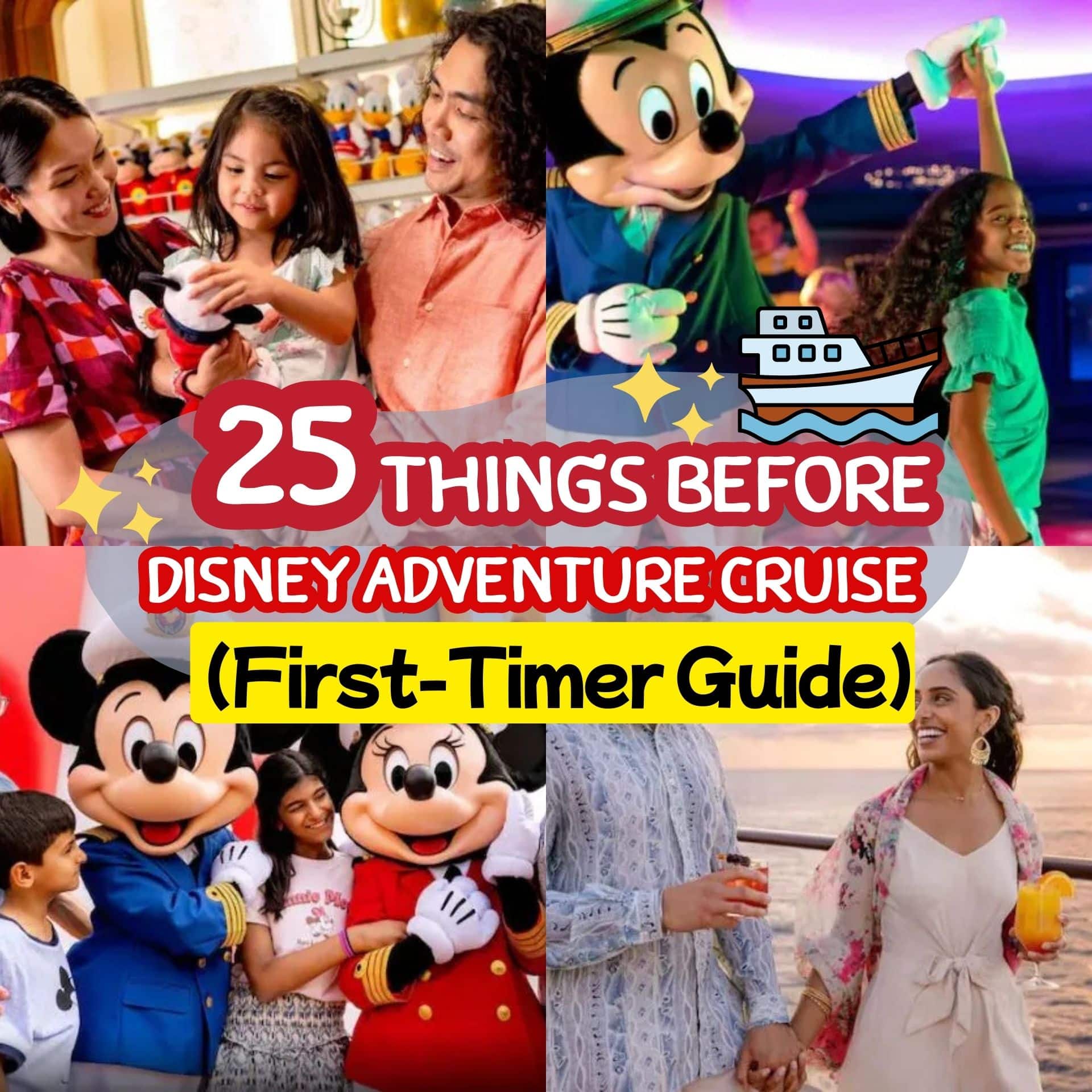 25 Things to Know Before Boarding the Disney Adventure Cruise